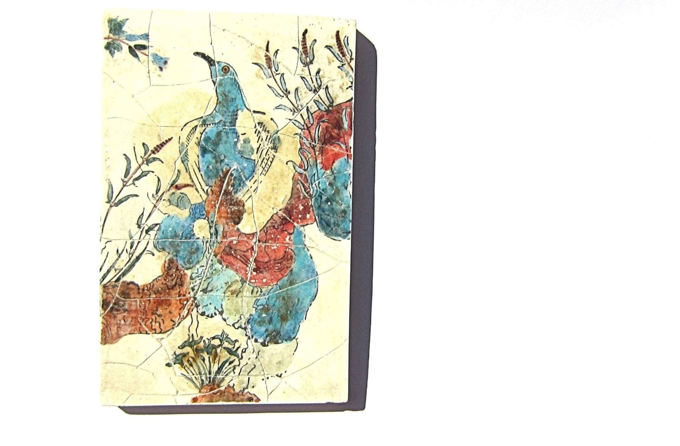 Bildquelle: etsy.com/de/listing/516024696/minoischer-blauer-vogel-freskomalerei